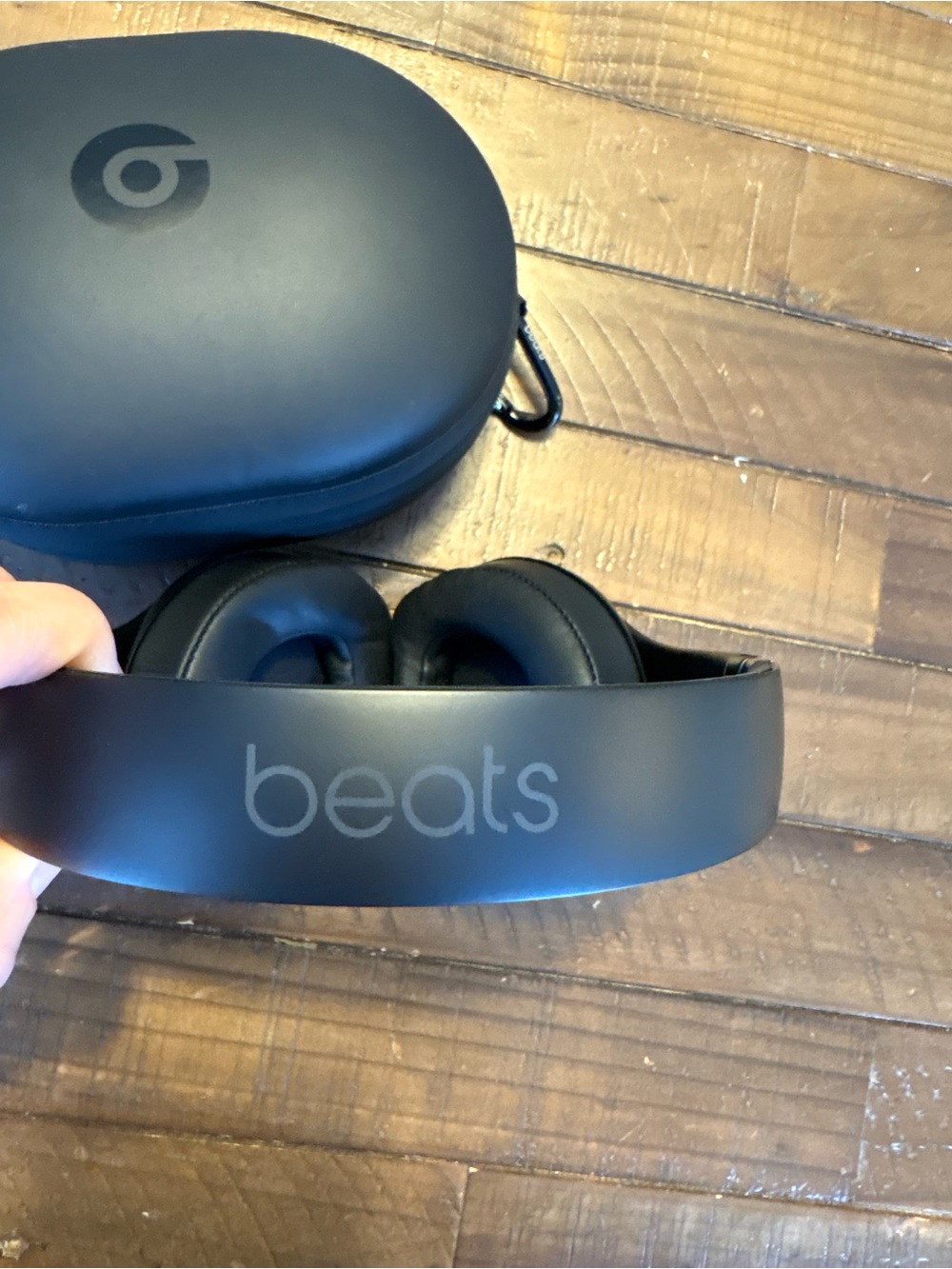 Beats by Dre Solo3 Wireless On-Ear Headphones — Matte Black - Picture 3 of 5